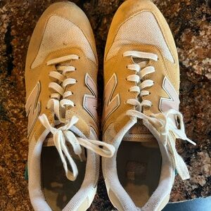 New Balance women's Tan Sneakers